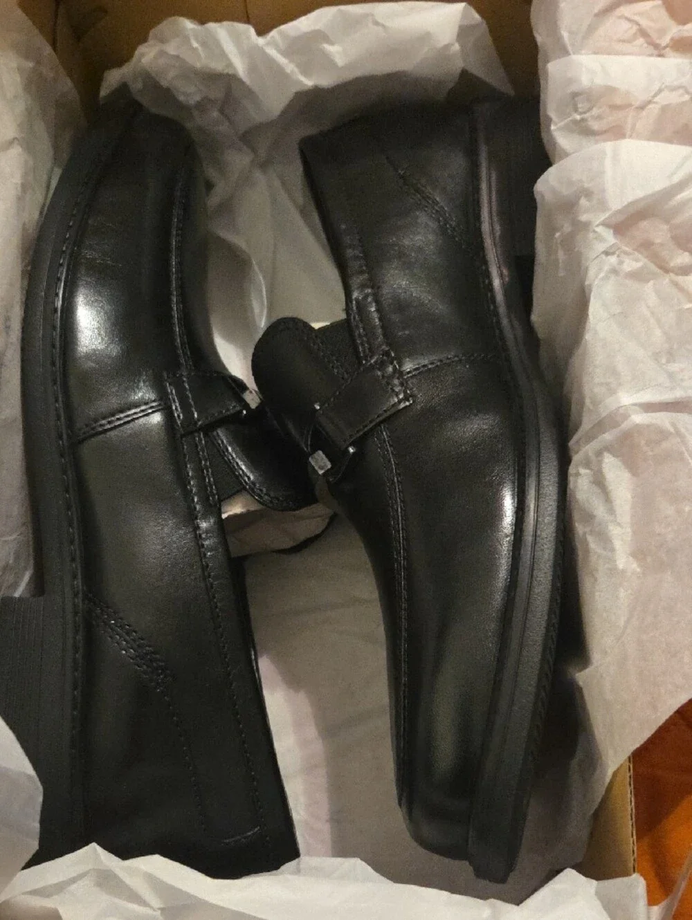 Bostonian Black Leather Oxford Dress Shoe